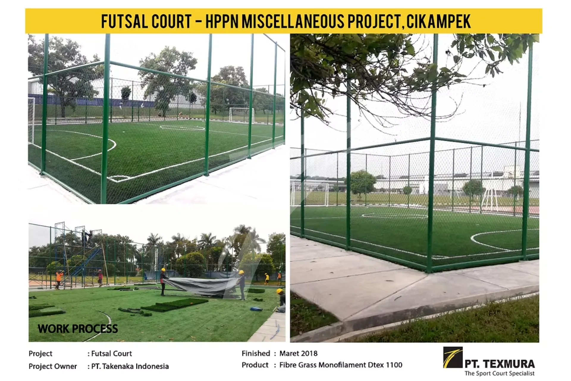 Sport Court Contractor Indonesia