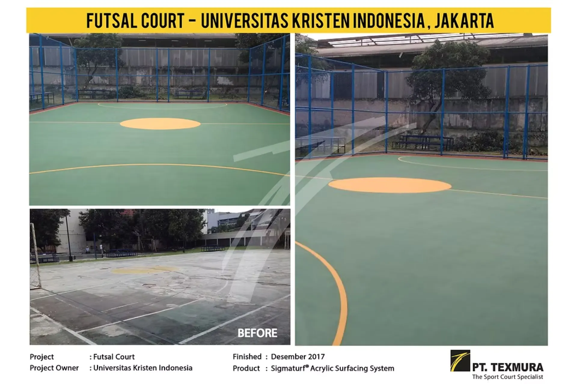 Sport Court Contractor Indonesia