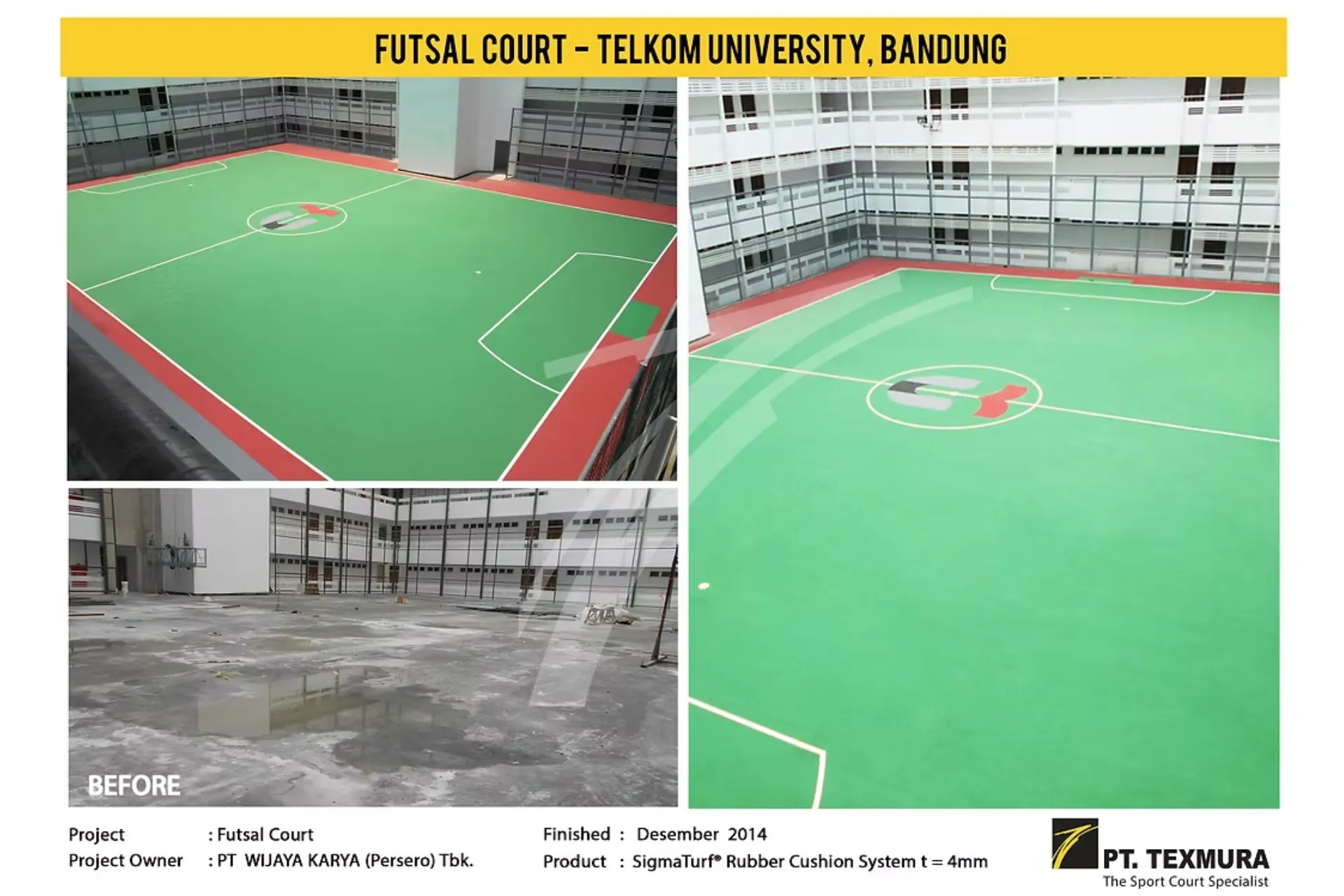 Jasa Kontraktor Lapangan Futsal